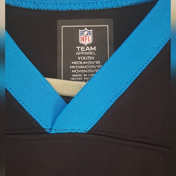 Youth NFL Carolina Panthers Cam Newton Jersey - Picture 2 of 4